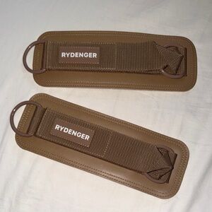 Rydenger Brown Webbing Strap Pads (Pair)